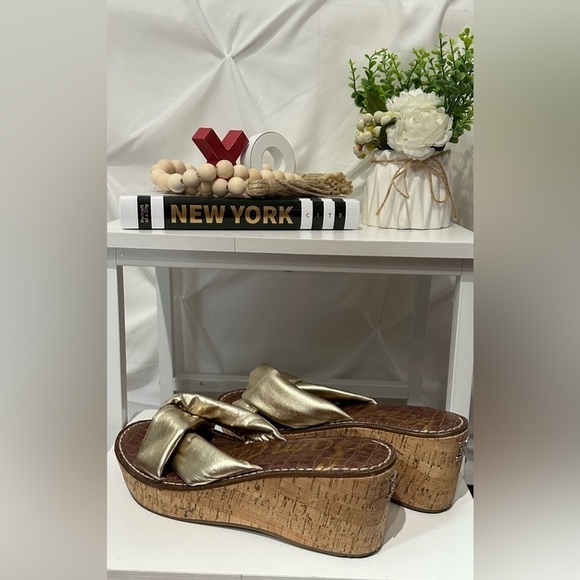 Sam Edelman Ramsay Leather Slide 8.5 💋❤️ - Picture 6 of 7